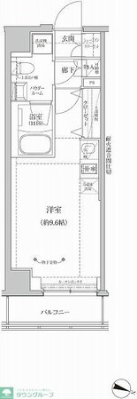 RELUXIA両国IIの物件間取画像